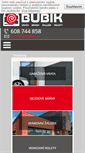 Mobile Screenshot of bubik-vrata.cz