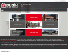 Tablet Screenshot of bubik-vrata.cz